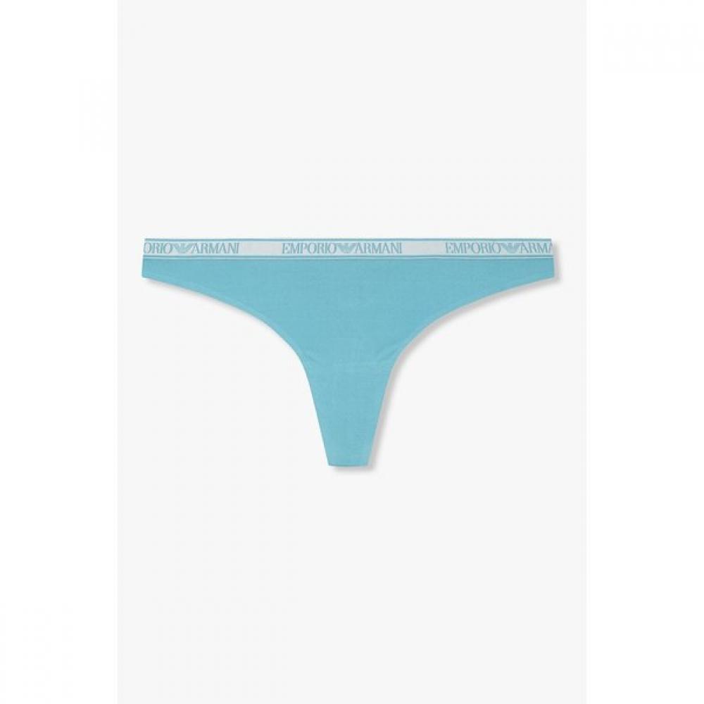 Emporio Armani Женские блестящие нейлоновые стринги S 0826110510 S(90)