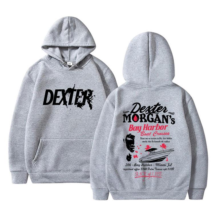 TV Play Dexter Morgan Graphic Hoodie Man Fashion Oversized Streetwear Men Women Casual Vintage Fleece Cotton Hooded Sweatshirt