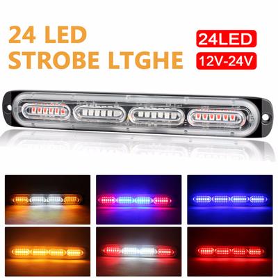 Sinyal Işığı 24LED Strobe Işık Kamyon Tehlike Uyarı Işığı Flaş 12 V VZ Hb Araba Işık Aksesuarları