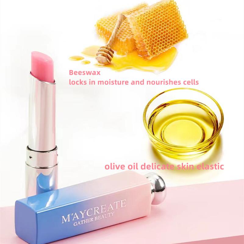Yeni Yükseltme Degrade Ruj Nemlendirici Kalıcı Renk Değiştiren Dudak Balsamı Suya Dayanıklı