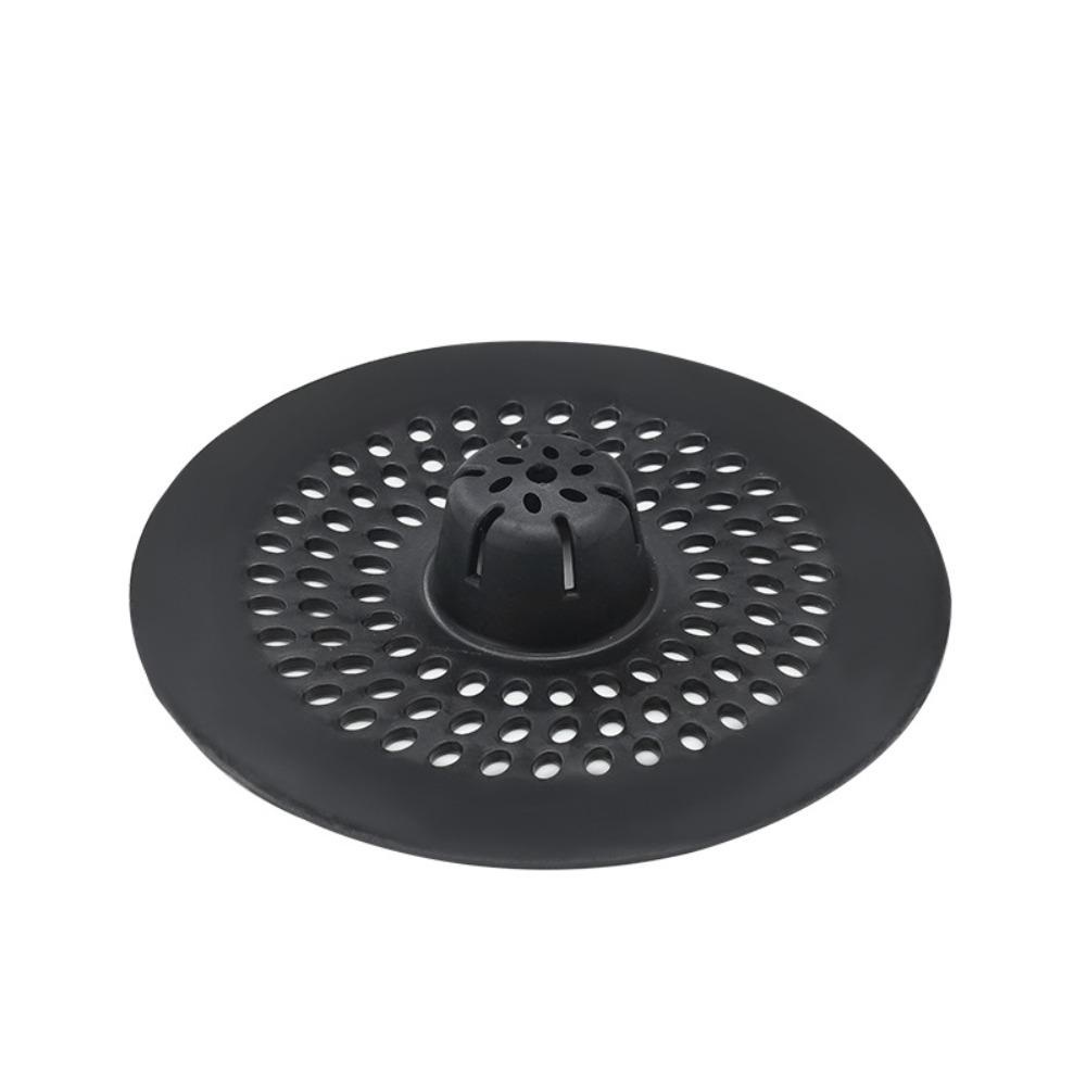 Circular Silicone Drain Cover Non Slip Anti Clog Hair Filter for Kitchen Sink Bathroom Floor Sink Drain Shower Accessories