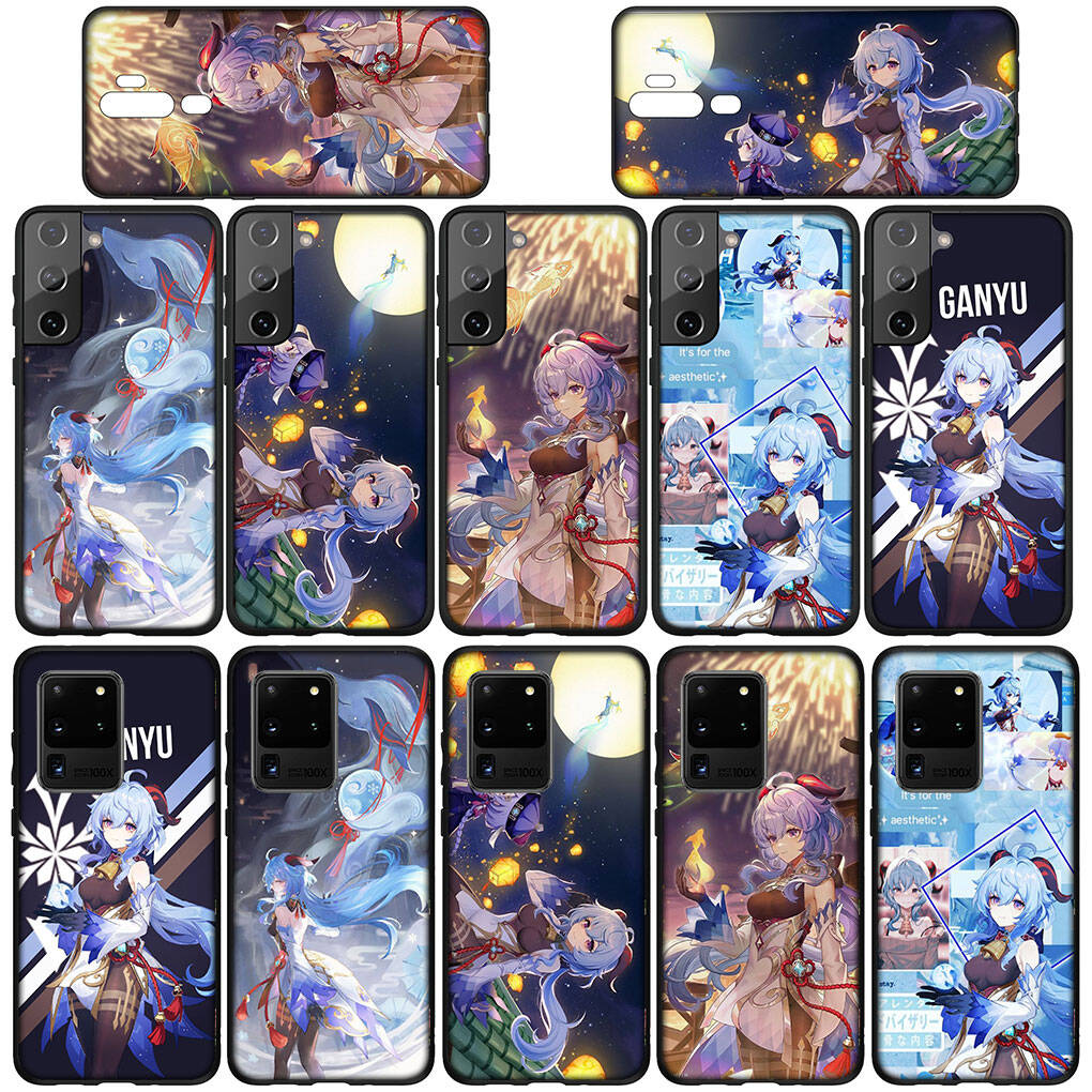 for Motorola Moto Edge 70 60 50 G54 G86 Samsung Galaxy S25 iPhone 17 16 15 Xiaomi Redmi Note 14 Pro Max Phone Case Ganyu Genshin Impact Gan Yu Cover