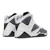 Zapatillas para Niños Air Jordan 7 Retro GS Flint 2021 Blanco Gris Pedernal Púrpura Varsity DJ2777-100