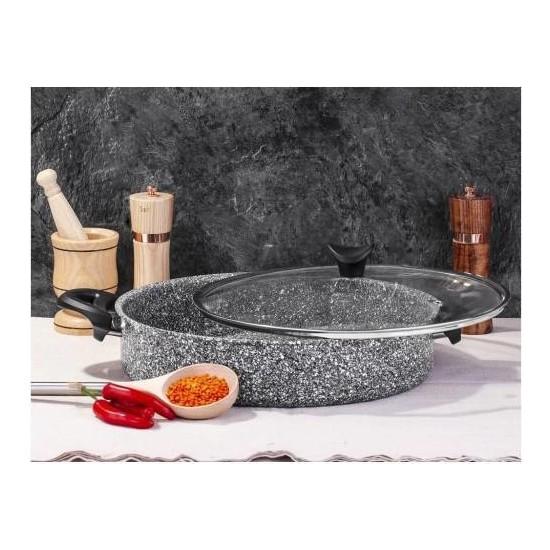 

Плоский горшок Tac Ultra Granite 22 см