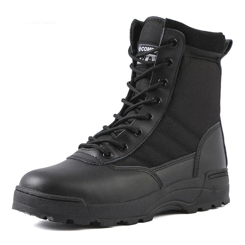 Fashion Comfort Male Boots Outdoor Men's Hiking Boots Quality High-Top Desert Shoes Hard-Wearing  Men's Work Footwear 2024 Botas Hombre
