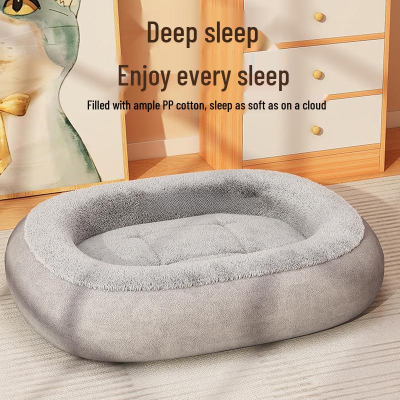 Universal Pet Bed Sofa: Cozy Four Seasons Cushion for Small & Medium Dogs and Cats