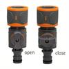 Integrated Flow Control Valve Garden Hose Adapter Leak-free Connection