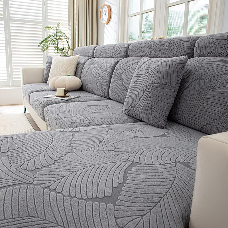 Jacquard Fabric Sofa Chair Cushion Cover Elastic Couch Elastic Cover Couch Elastic Cover Couch Elastic Cover Soft Flexibility With Flexible Bottom