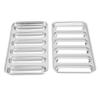 304 Stainless Steel Hot Dog Mold Silver Sausage Baking Mold Durable Sausage Mold  Home Kitchen