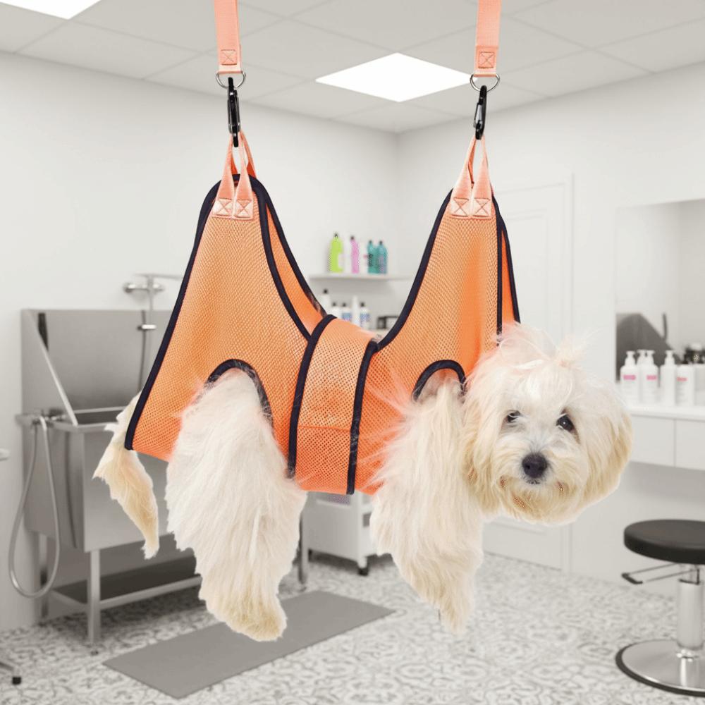 Hanging Dog Grooming Hammock Anti Scratch Cat Bathing Bag Cat Fixed Bath Bag  Bathing Assistance