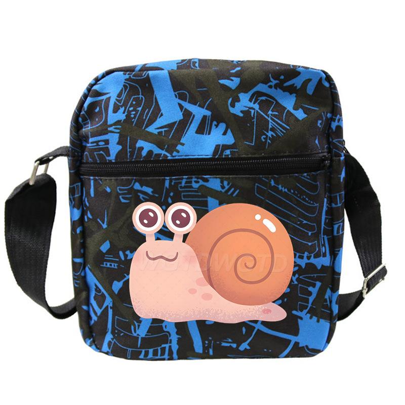 New student fashion shoulder bag personalized printing children's portable multifunctional messenger bag