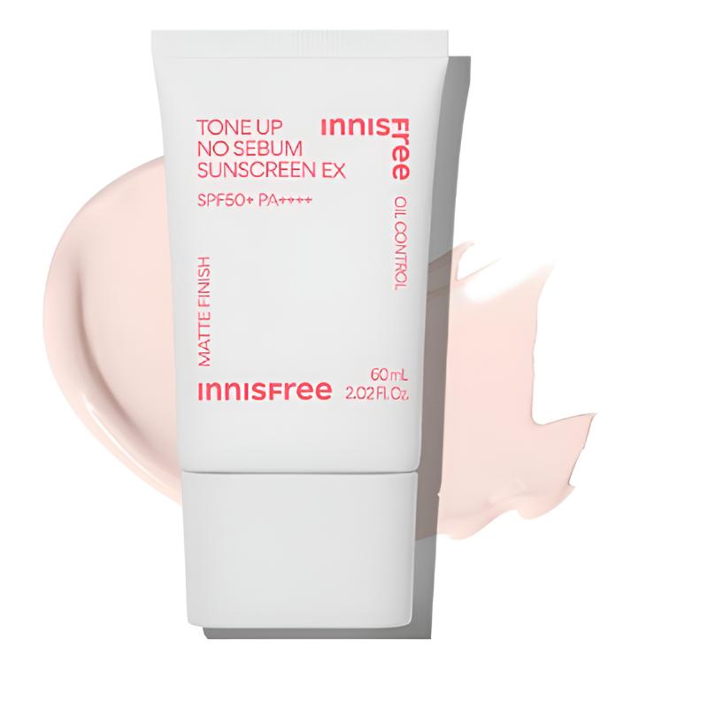 

[Innisfree] Tone Up No Sebum Sunscreen EX SPF50+ PA++++ 60 ml