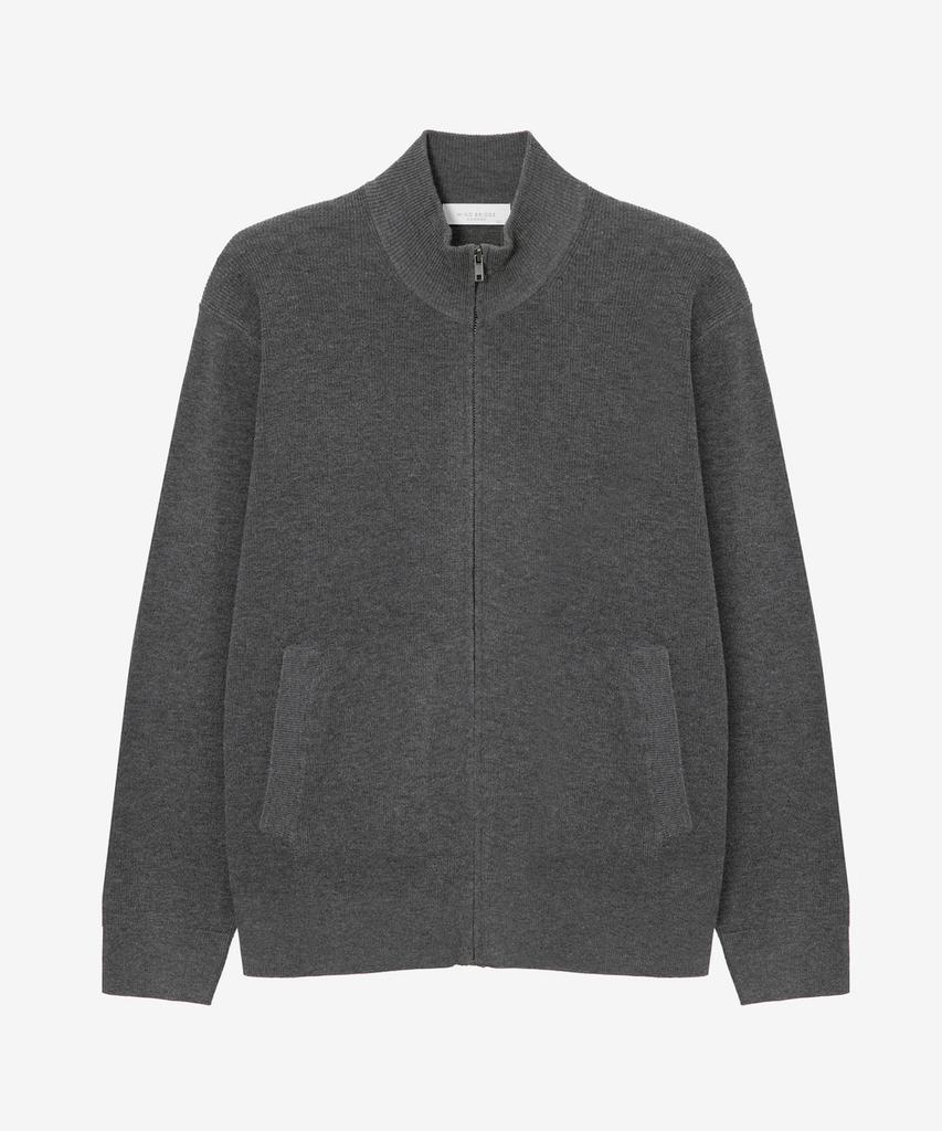 Mindbridge Do Good_Wool Blend Semi-Oversized Zip-Up Cardigan - 2 Colors
