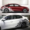 Triangle Stickers Car Body Decoration Stickers 200x60cm DIY Car Body Sticker For Hyundai Ioniq 5 6 7 N Line 2025 2025 2025 2025