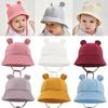 Muslin Cotton Baby Hat Summer Infant Cap Soft Baby Sun Hats Panama for Kids Girls Boys Bucket Hat Accessories Children 3-12M
