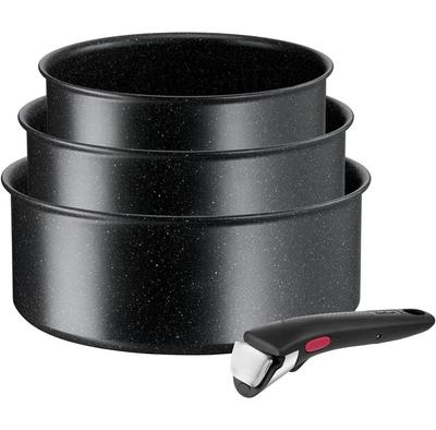 Conjunto de caçarolas L39996 Ingenio Black Stone, 4 peças (L3999632)