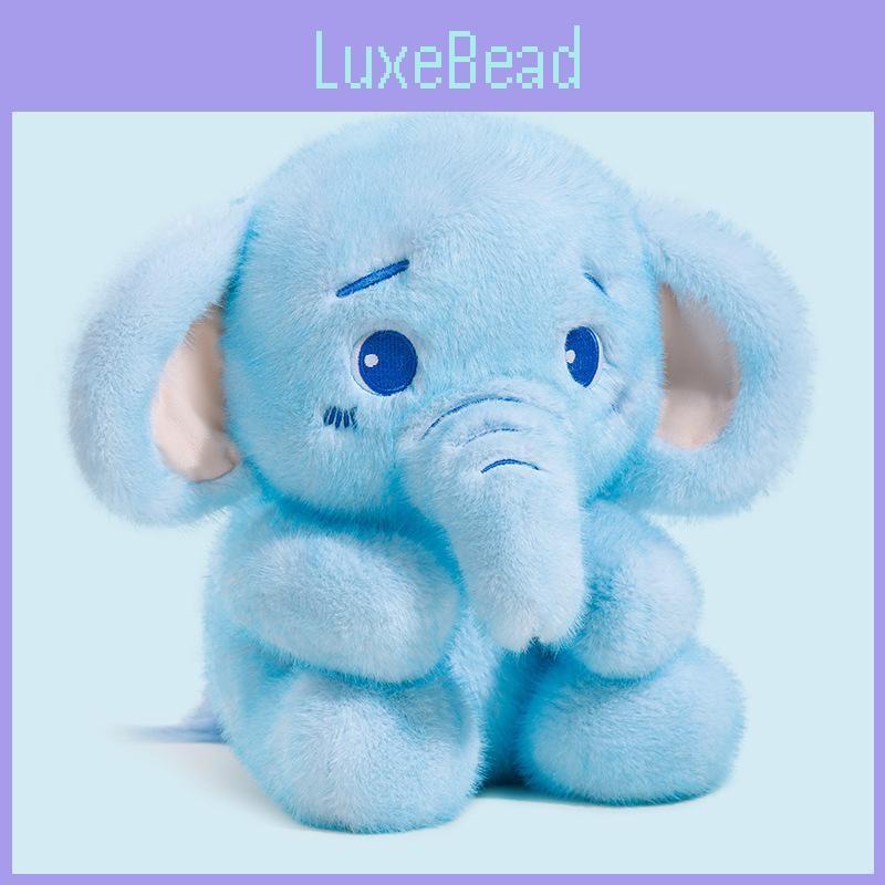 Cute And Aggrieved Expression Elephant Plush Children Toy For Birthday Gift