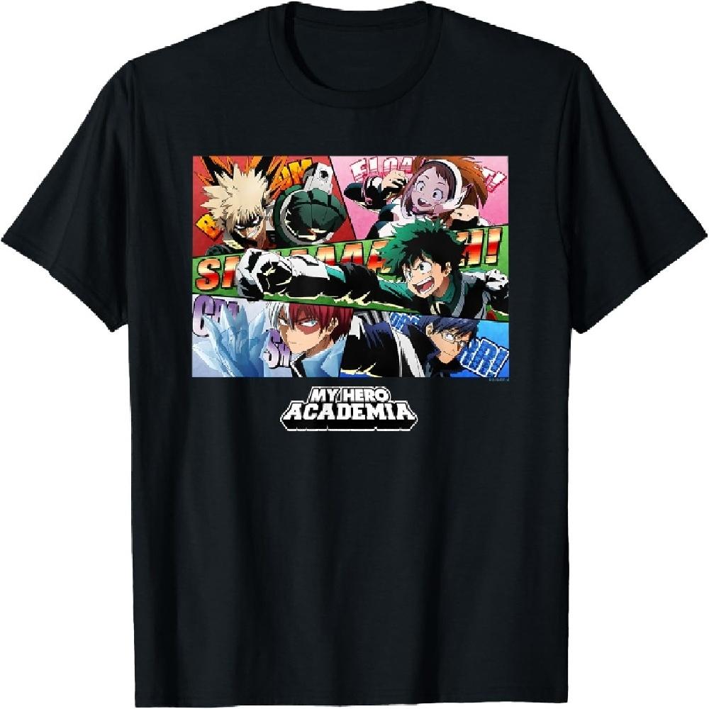 Class 1-A Group Anime T-Shirt XXXXXL чёрный