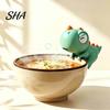 Mug Clip Fan Clip-On Mini for And Bowl Cooling, Cute Elephant Animal Coffee Portable Hanging Chiller, Desktop Beverage Blower, Iced Soup Drinks