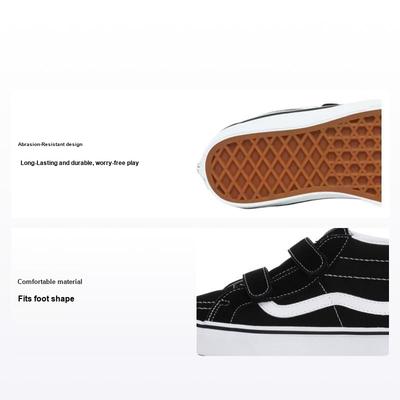 Sk8-Mid Reissue V Niños Negro Blanco Zapatillas para Niños VN0A4UI56BT
