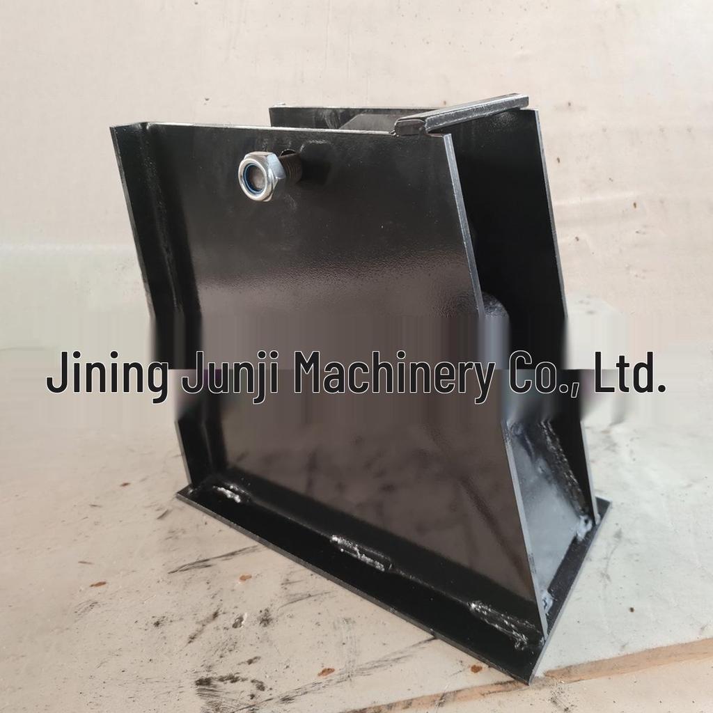 8mm Rear Bracket with Wear Block & Bolts for German Semi-Trailer Suspension Arm Balance Bar