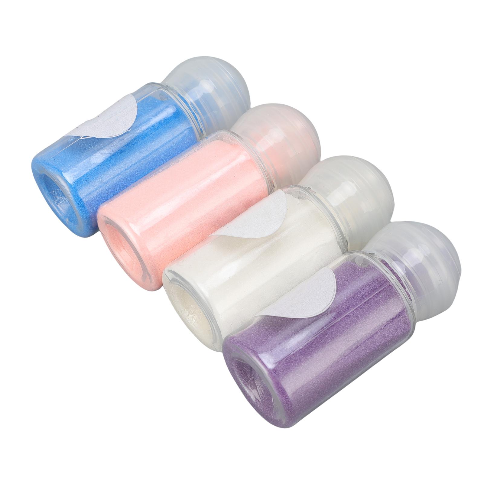 

Набор пудры для эмбоссинга 4 шт. 4 прозрачных цвета Пудра для эмбоссинга для скрапбукинга резиновых штампов и