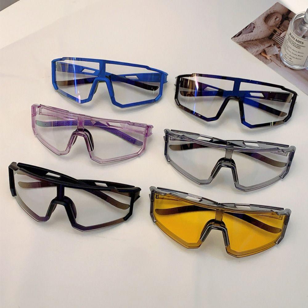Clear Cycling Sunglasses Photochromic Windproof Glasses Outdoor Sport Goggle  Road Riding Bike