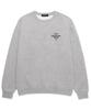 Ujeu Basic Logo Sweatshirt (Dls014) Melange Gray (Type B)