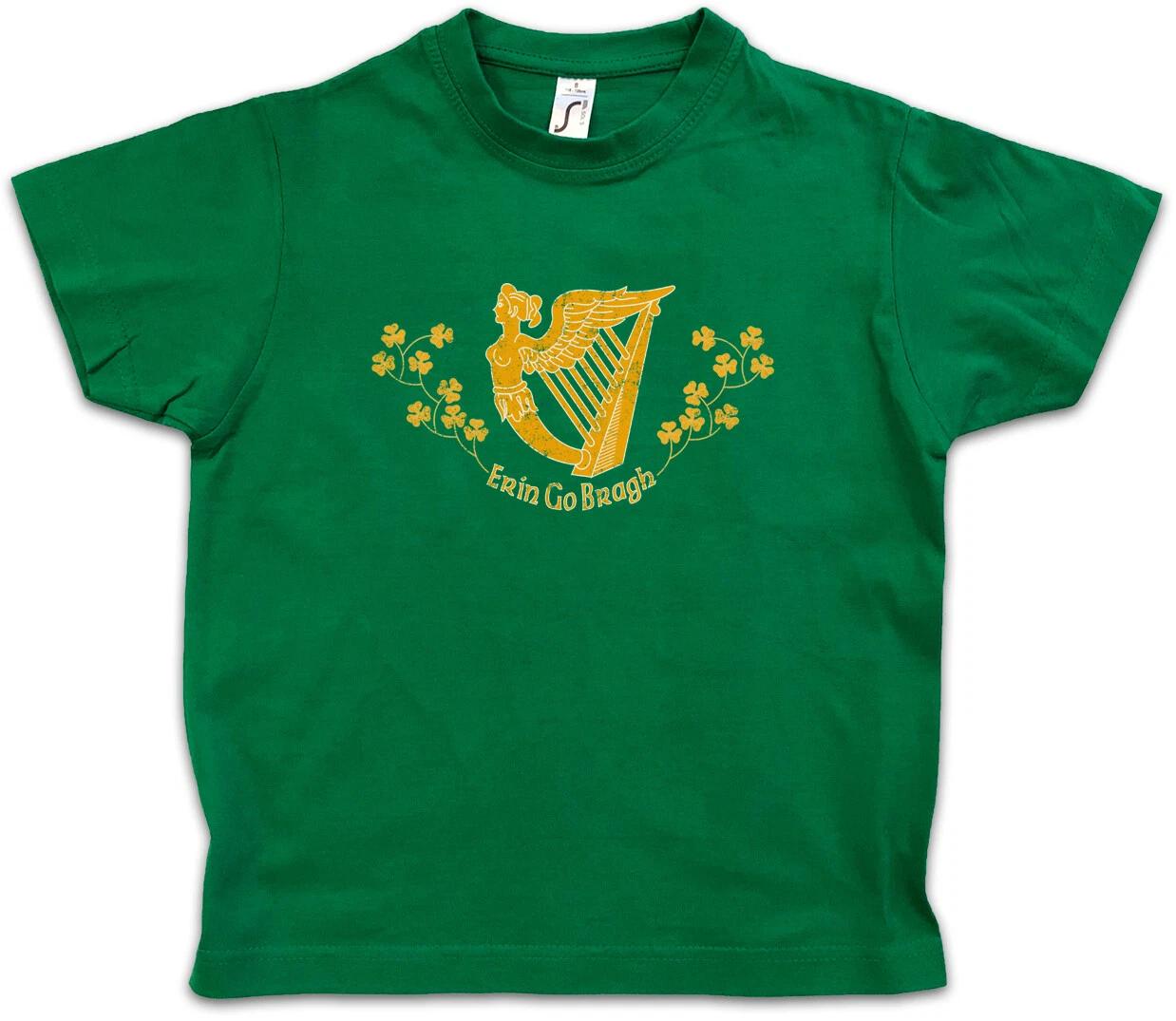 ERIN GO BRAGH Kids Boys kids boys T-Shirt Braugh Banner Ireland Flag Harp Irish Harp 110