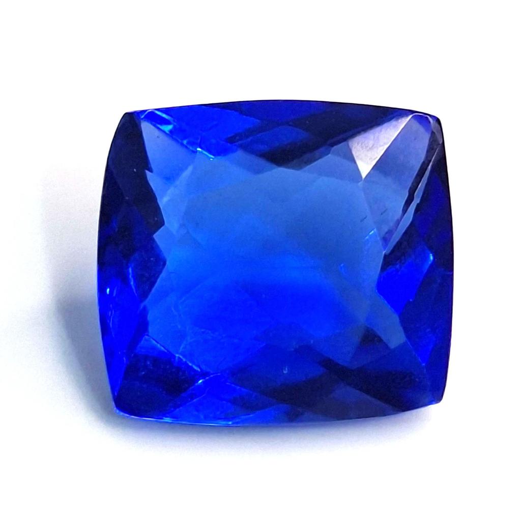 Fabulous Royal Blue Sapphire Natural Cushion Cut 10-12 Ct Certified Gemstone