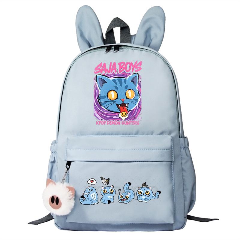 Middle School Student Schoolbag New Rabbit Ear Backpack