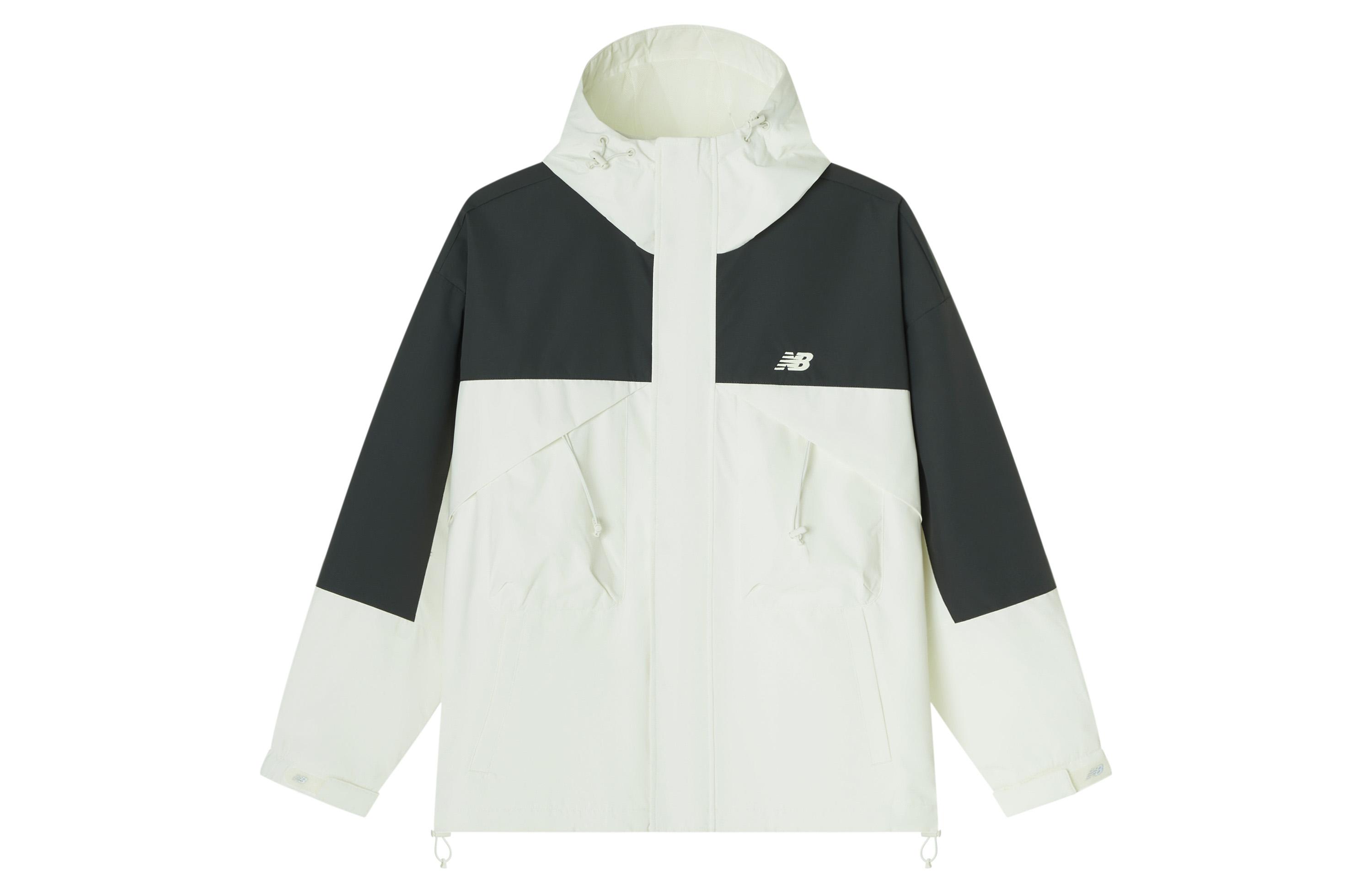 New Balance Jackets & Coats Unisex Black White AMJ43302-CIC L