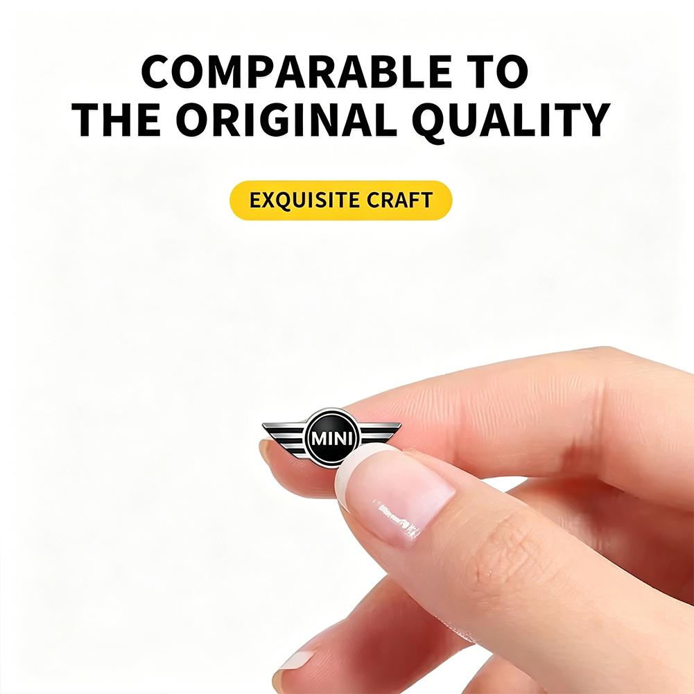 14/18/22MM Car Styling Remote Key Emblem Sticker Accessories For Mini Cooper JCW Works R50 R52 R53 R55 R56 R57 R58 R59 R60 R61 F G2