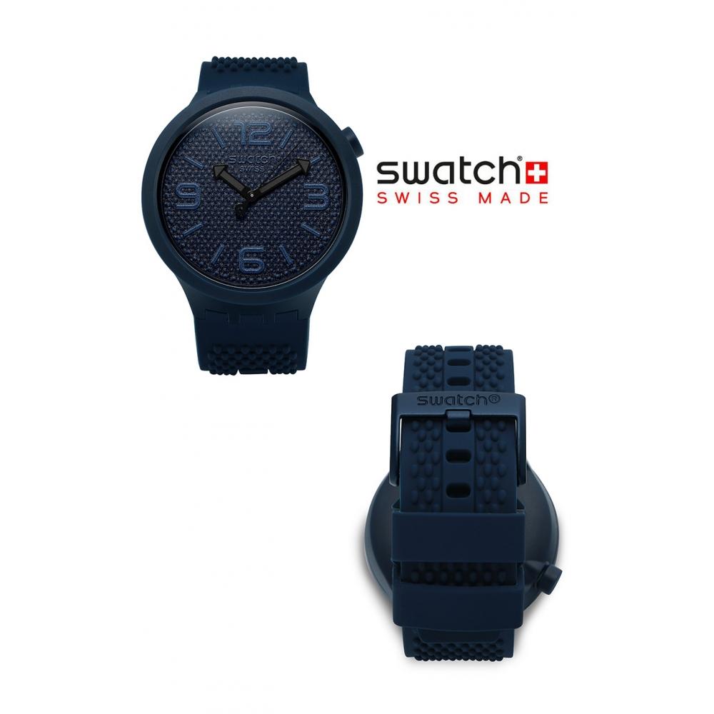Swatch So27n100 SWatch Big Bold Bbnavy Reloj de Uretano para Hombre