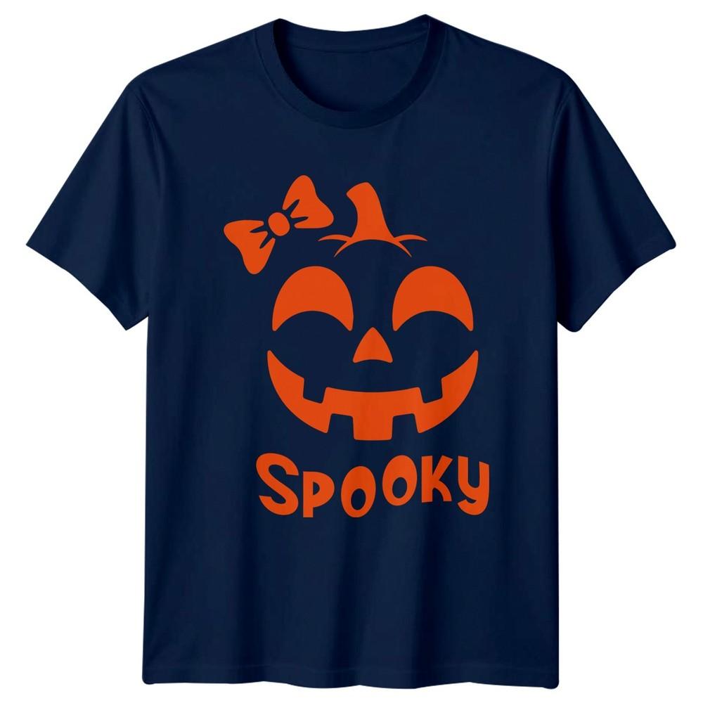 Spooky Unisexs TShirt Jack O Lantern Halloween 2026 Gift For Her