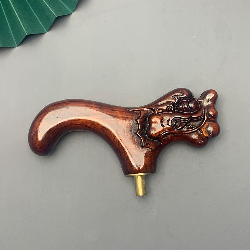 Universeller Palisander-Verschleißfester Gehstockgriff - Schweißabsorbierendes Zubehör für Ältere