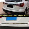 Bil Baklucka Dekorationslist Cover Trim För Suzuki SX4 S-cross 2014 - Rostfritt Stål Tillbehör