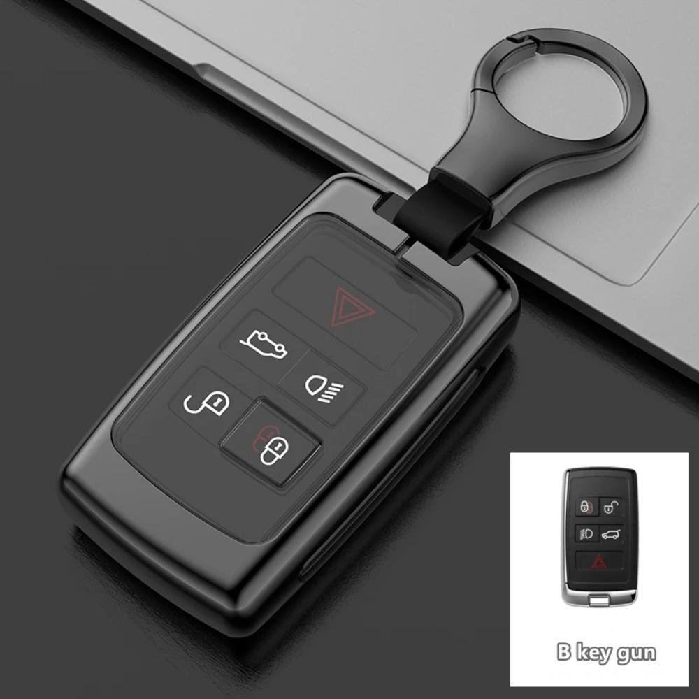 Car Zinc Alloy TPU Key Case Cover Holder for Land Rover Range Rover Discovery 5 Sport for JAGUAR XE XF XJ F PACE Accessories
