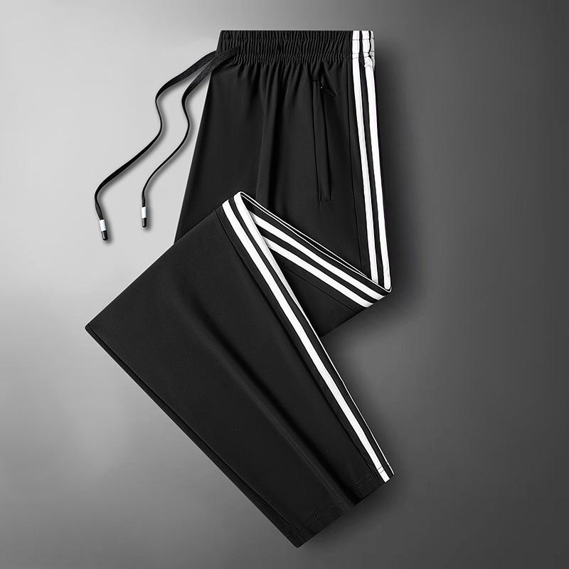 

Літні дихаючі еластичні спортивні штани з крижаного шовку для пар XL (70-80 kg)