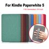 PU-lær 6,8 tommer Smart Case 11. generasjon Beskyttende skall for Kindle Paperwhite 5 Støtsikker
