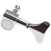 Langting 5-String Electric Bass Tuners, Black/Silver Fishbone Design, All-Metal, 5-Pack