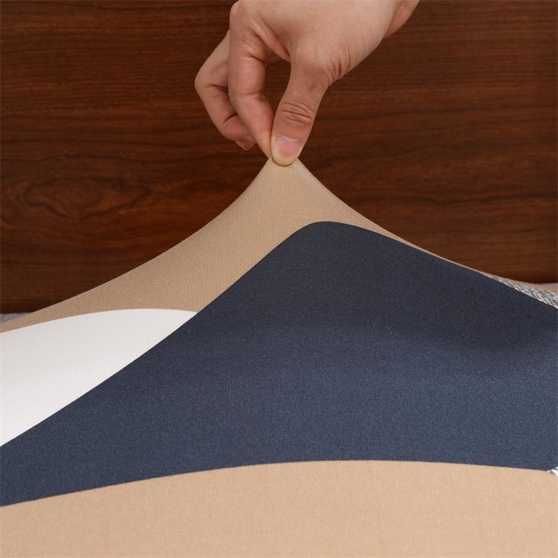 2pcs/set Elastic RV Dinette Cushions Covers RV Spandex Sofa Seat Slipcover Washable Furniture Protector for RV Camper Car Bench