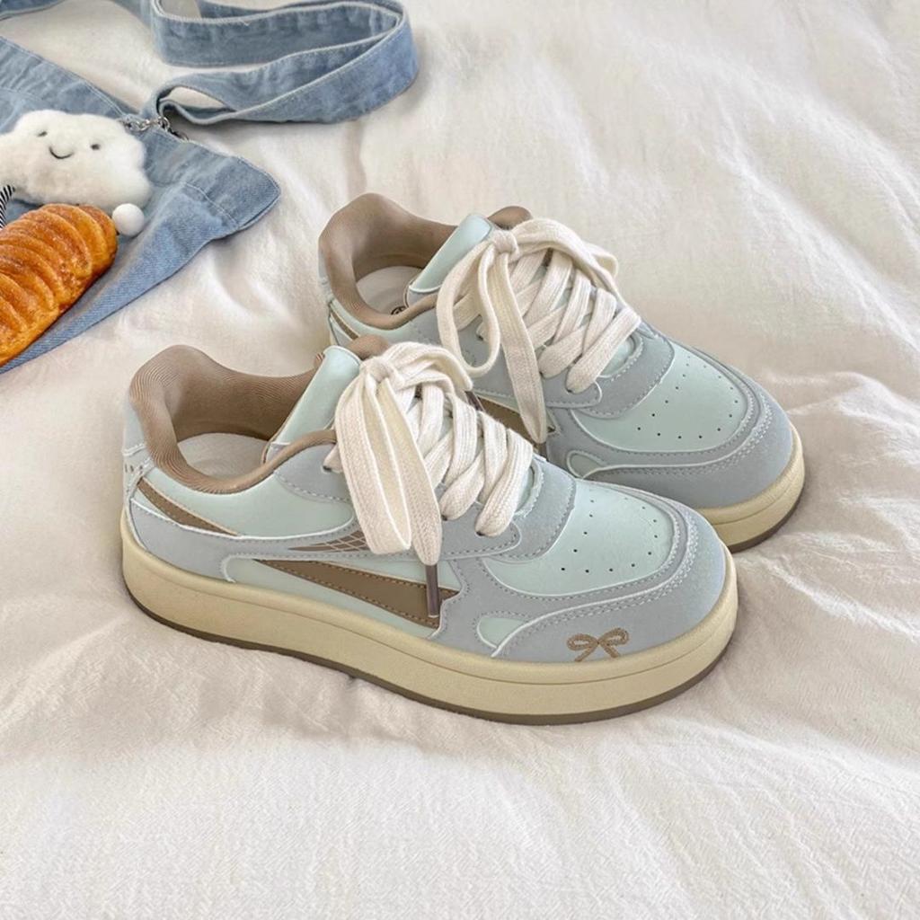 Fashion Cartoon Campus Style Women's Shoes 2026 Spring and Summer New Casual Platform Niche Board Shoes Versatile