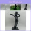 Sculptură Figurină Modernă Minimalistă Michael Jackson pentru Decor Acasă din Rășină
