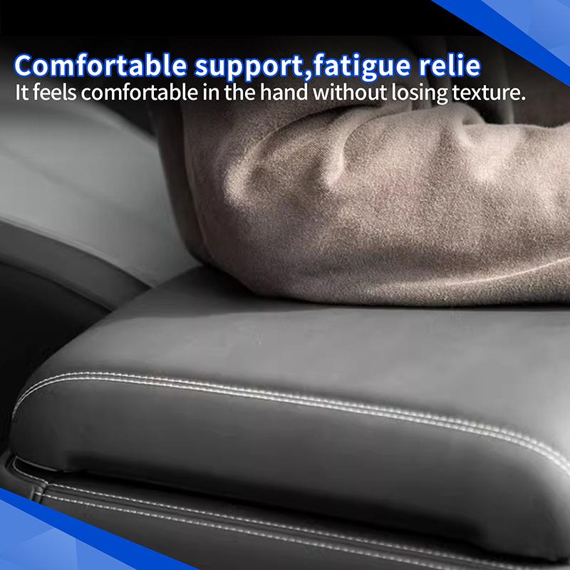 Leather Armrest Box Protective Cover For BYD Leopard 5 2025+ Denza B5 Armrest Box Heightening Pad Cushion Interior Accessories