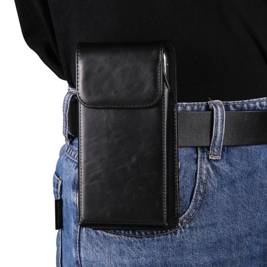 Universal Phone Belt Holster Case with Belt Clip And Loop Magnetic Closure Outdoor Hiking Cell Phone Waist Pouch Attached