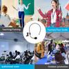 Portable Head Mounted Headset Microphone Wired 3.5Mm Plug Mic For Shopping Mall Teacher Tour Guide Amplifier Phone Wheat Bee Ear