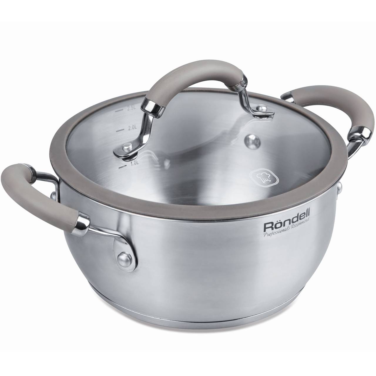 

Кастрюля с крышкой Rondell Balance 2 л Rds-753