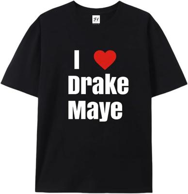 I Love Drake Maye Fan T-shirt