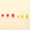 50 τμχ Floating Bobbers Fishing Fluorescent Drift Ball Fishing Float Foam Balls